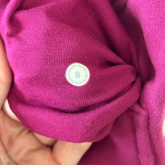 Lululemon Loungeful High-Rise Short 7" - Magenta Purple - Women's 8 - Picture 6 of 10
